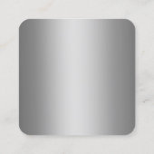 ドッグウォーカーカスタムQR スクエア名刺 (裏面)