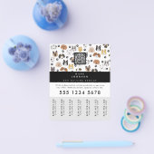 ドッグウォーカーグルーミングドッグトレーナーの引き裂きラベル チラシ (シングル)