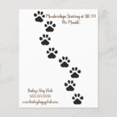 ドッグウォーカーチラシ チラシ (裏面)