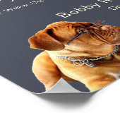 ドッグウォーカートレーナ広告ー写真の素晴らしビジネス ポスター (角)