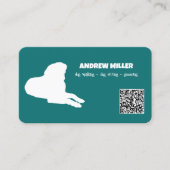 ドッグウォーカードッグボードQR 名刺 (正面)