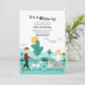 ドッグウォーカーパーティー 招待状 (スタンド正面)