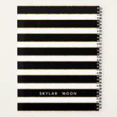 ドッグウォーカープランナーゴールデンストライプ プランナー手帳 (裏面)