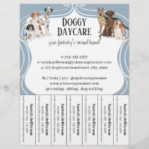 ドッグウォーカーペットシッター水の色ほこりっぽいブルー