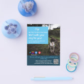 ドッグウォーカーペット座ペットサービスグルーミング チラシ (シングル)