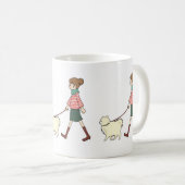 ドッグウォーカーマググ コーヒーマグカップ (正面右)