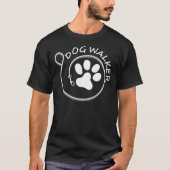 ドッグウォーカーリーシュTシャツ Tシャツ (正面)