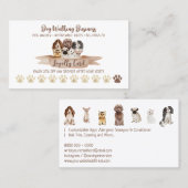 ドッグウォーカーロイヤリティ割引 名刺 (正面/裏面)