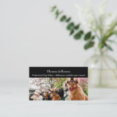 ドッグウォーカー名刺 ロイヤリティカード (スタンド正面)