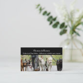 ドッグウォーカー名刺 ロイヤリティカード (スタンド正面)