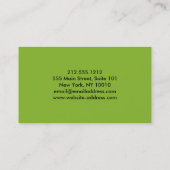 ドッグウォーカー名刺 ロイヤリティカード (裏面)