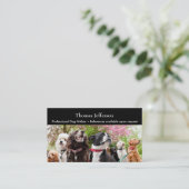 ドッグウォーカー名刺 ロイヤリティカード (スタンド正面)