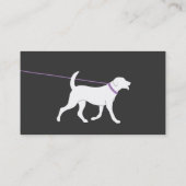 ドッグウォーカー名刺 名刺 (裏面)