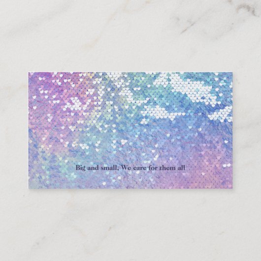 ドッグウォーカー名刺 名刺 (裏面)