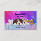 ドッグウォーカー名刺 名刺 (正面)