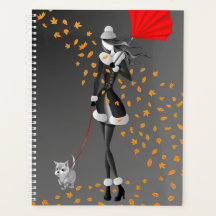 ドッグウォーカー紅葉ブラック