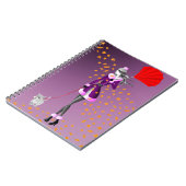 ドッグウォーカー紅葉紫 ノートブック (左側)