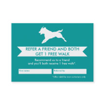 ドッグウォーカー紹介カード – 個人用設定