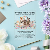 ドッグウォーカー透過 アクリル招待状 (インサイチュ (ウェディング))