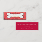 ドッグウォーカー スキニー名刺 (正面/裏面)