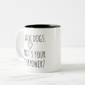 ドッグウォーカー ツートーンマグカップ (正面左)