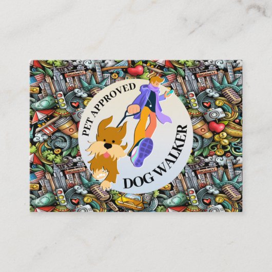 ドッグウォーカー/トリマー/その他- SRF名刺 名刺 (正面)