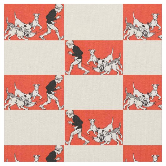 ドッグウォーカー ファブリック (クローズアップ)