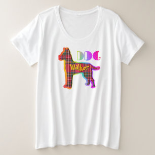 ドッグウォーカー プラスサイズTシャツ