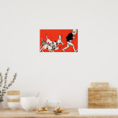 ドッグウォーカー ポスター (キッチン)