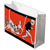 ドッグウォーカー ラージペーパーバッグ (正面アングル)