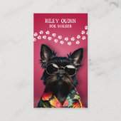 ドッグウォーカー 予約カード (正面)