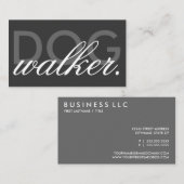 ドッグウォーカー 名刺 (正面/裏面)