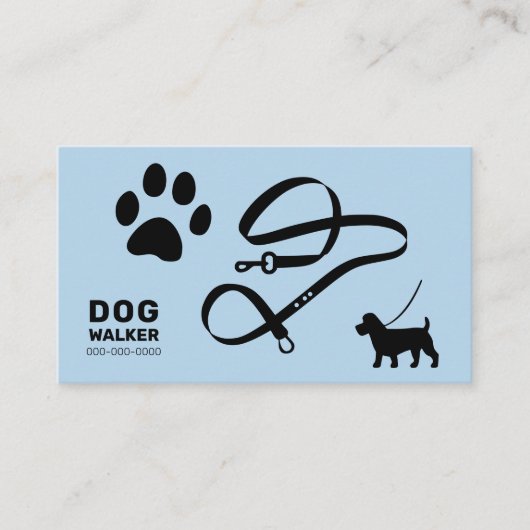 ドッグウォーカー 名刺 (正面)