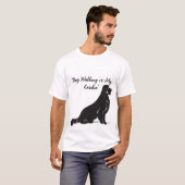 ドッグウォーカー Tシャツ (正面フル)