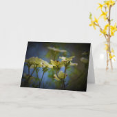 ドッグウッドの花、カード カード (黄色い花)