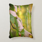 ドッグウッドウィズゴバイブル引用文 感動的 アクセントクッション (正面(垂直))