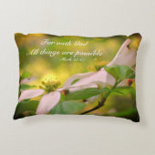 ドッグウッドウィズゴバイブル引用文 感動的 アクセントクッション (裏面)