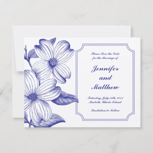 ドッグウッドセーブ・ザ・デート案内 セーブザデート (正面)