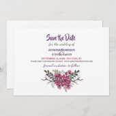 ドッグウッドセーブ・ザ・デート案内 招待状 (正面/裏面)