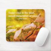 ドッグウッドフラワーグッドグッド引用文 マウスパッド (マウス)