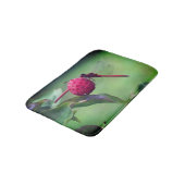 ドッグウッドフルーツの赤いトンボ閉じる バスマット (アングル)