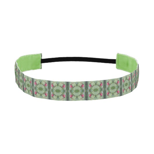 ドッグウッドフルーツの赤いトンボ アスレチックヘッドバンド (正面)