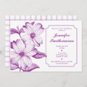 ドッグウッドブライダルシャワー招待 招待状 (正面/裏面)