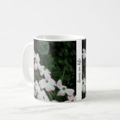 ドッグウッド&アリウムフラワーマグ コーヒーマグカップ (正面左)