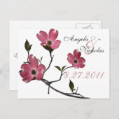 ドッグウッド/ ウェディング レスポンス カード (正面/裏面)