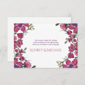 『ドッグウッド・サンキュー・ノート』 招待状 (正面/裏面)