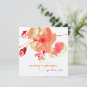 ドッグウッド/ピンク/桃/結婚式招待状 招待状 (スタンド正面)