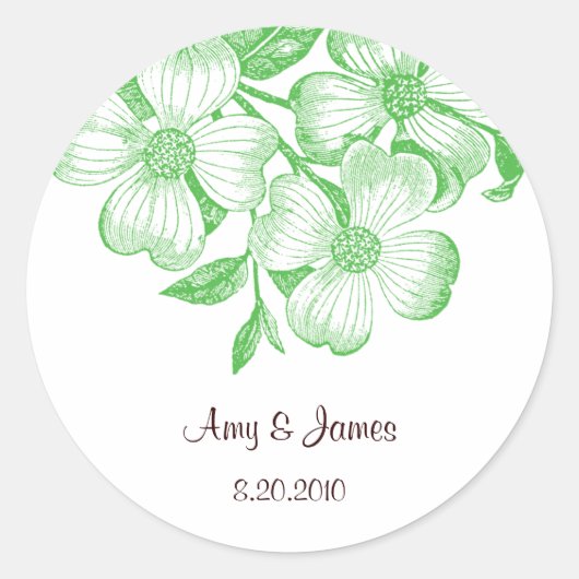 ドッグウッド ラウンドシール (正面)