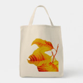 ドッグウ葉ッドトート トートバッグ (裏面)