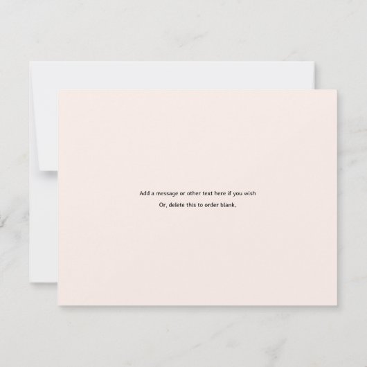 ドッグオンビーチ恋しく思ユーフラットグリーティングカード カード (裏面)